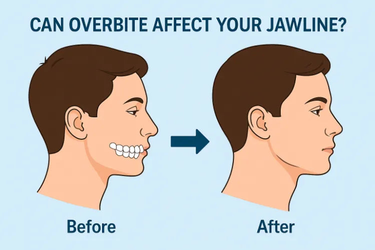 Overbite Causing Face How an Overbite Impacts Your Jawline and Facial Profile – Aligner32
