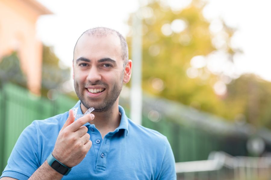 Clear aligners for adults