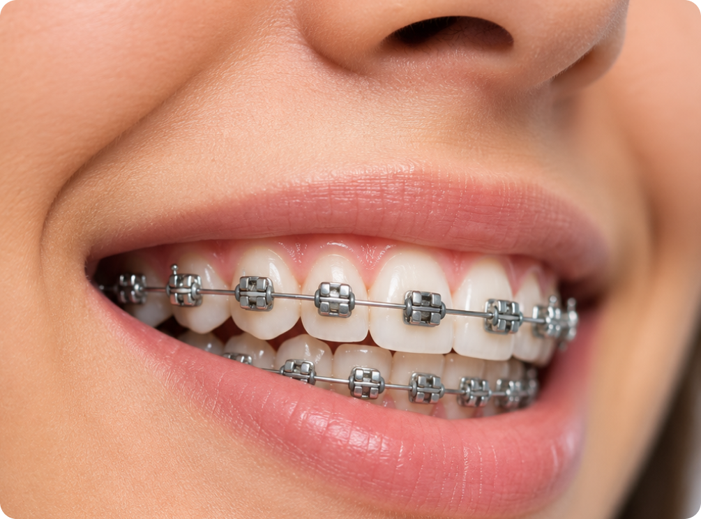 Traditional Metal Braces